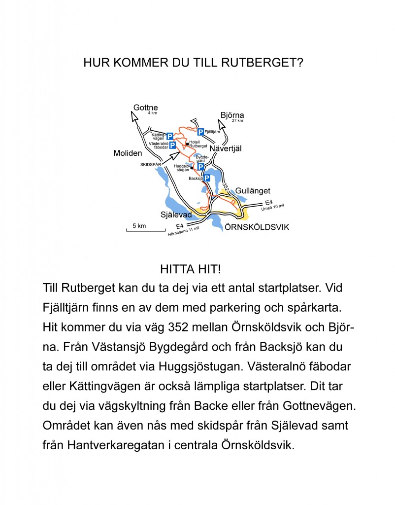 Hur kommer du till Rutberget